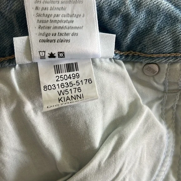 PAIGE Harper Ankle Jeans Kianni Distressed sz 31